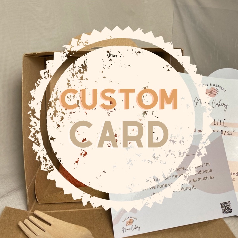 

CUSTOM CARD