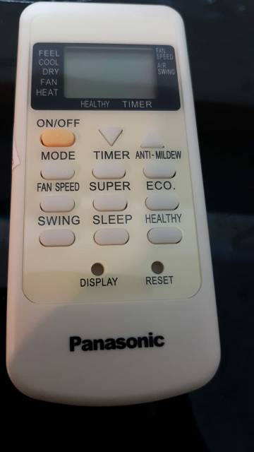 REMOTE/REMOT AC PANASONICc ECO HEALTHY R410