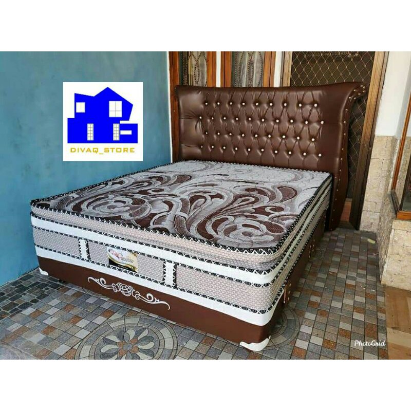 Springbed American Luxury P Top Pillow + Laci (Untuk wilayah surabaya sidoarjo & sekitar jawa timur)