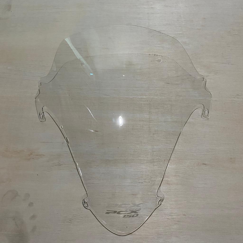 VISOR PCX LOKAL 150 WINDSHIELD HONDA PCX 150 LOKAL UKURAN STANDAR BENING DAN RYBEN