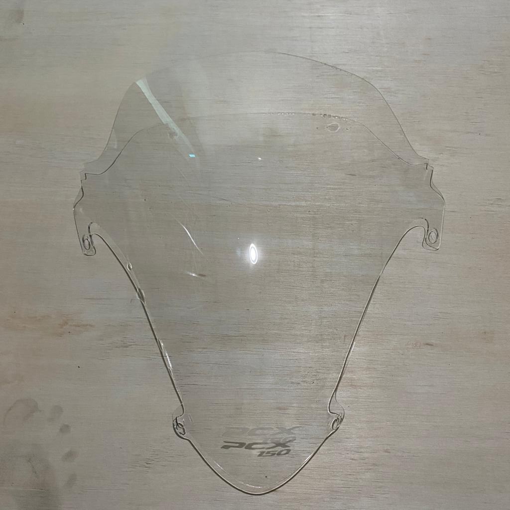 VISOR PCX LOKAL 150 WINDSHIELD HONDA PCX 150 LOKAL UKURAN STANDAR BENING DAN RYBEN