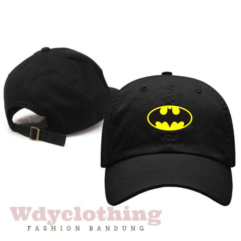 {topi kekinian} TOPI BASEBALL ANAK LOGO BATMAN - WDYCLOTHING