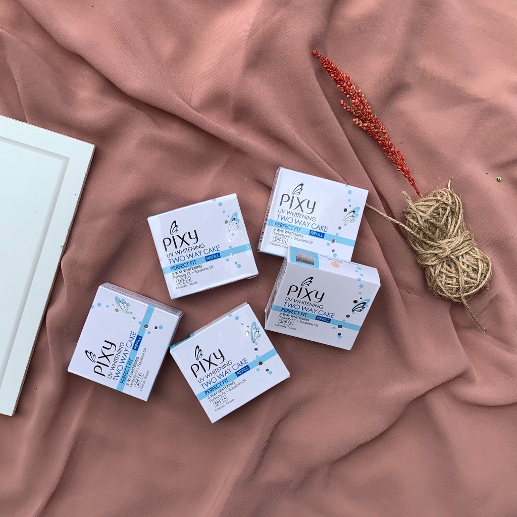 [TERMURAH] PIXY PERFECT TWO WAY CAKE REFILL 100% ORIGINAL BEDAK PADAT