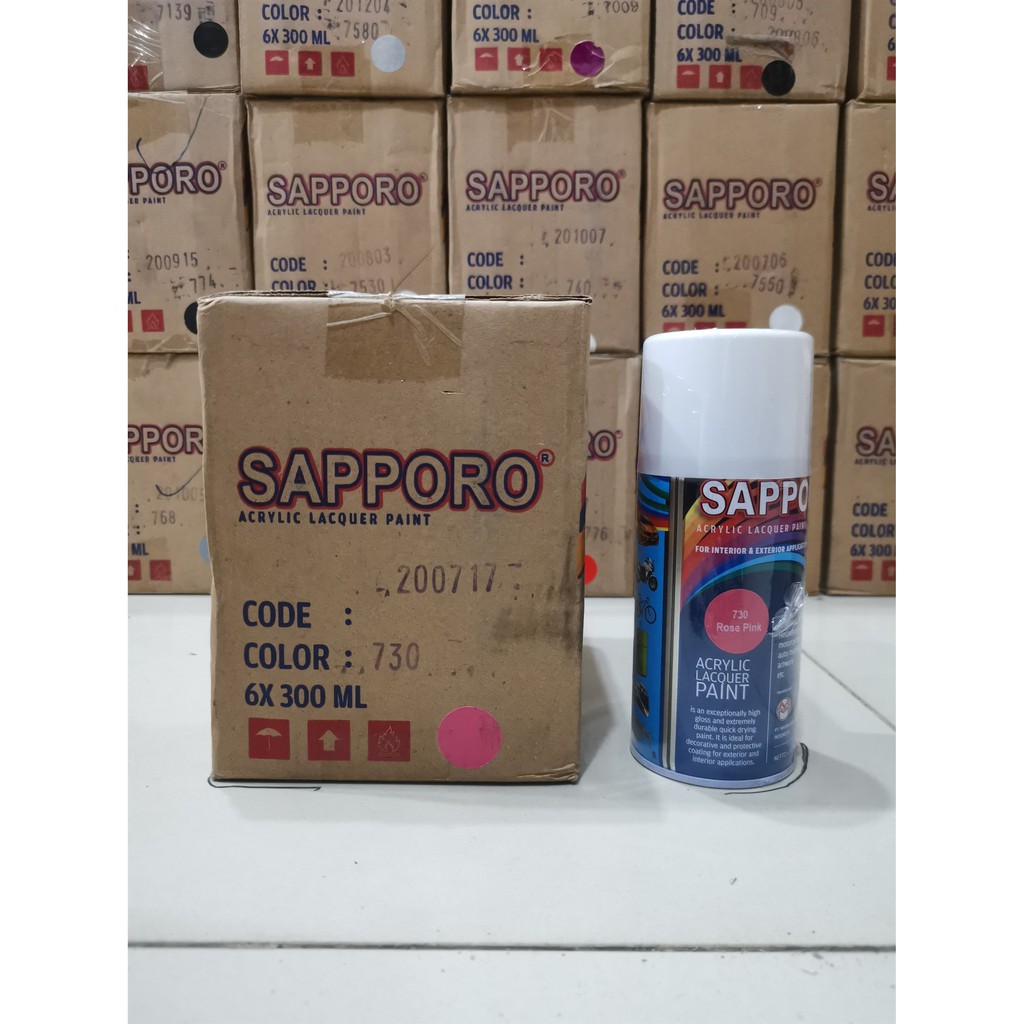 Cat Semprot Sapporo Paint 730 Rose Pink