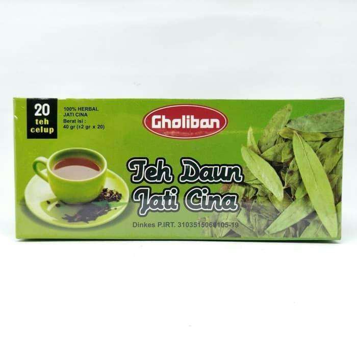 

Daun Jati Cina Gholiban 40 gram (20x2gr)