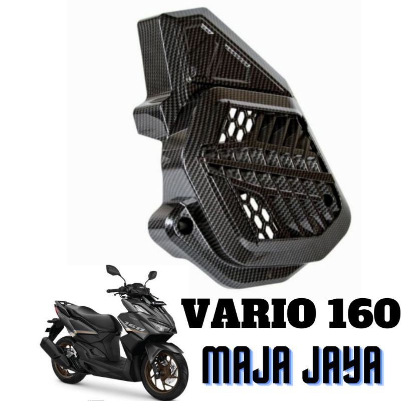 Cover Tutup Radiator Vario 160 Carbon Tutup Radiator Vario 160 New
