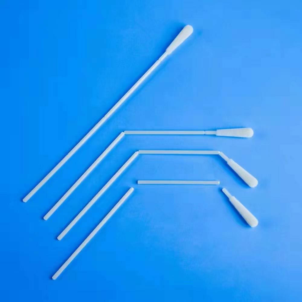 Swab Steril Nasal/Naso Oral/Oro Flocked Swab/Transport