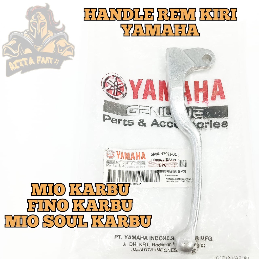 HANDLE HANDEL REM KIRI YAMAHA KUALITAS ASLI ORIGINAL YAMAHA YGP PRESISI TIDAK MUDAH PATAH DAN AWET MIO KARBU FINO KARBU MIO SOUL KARBU