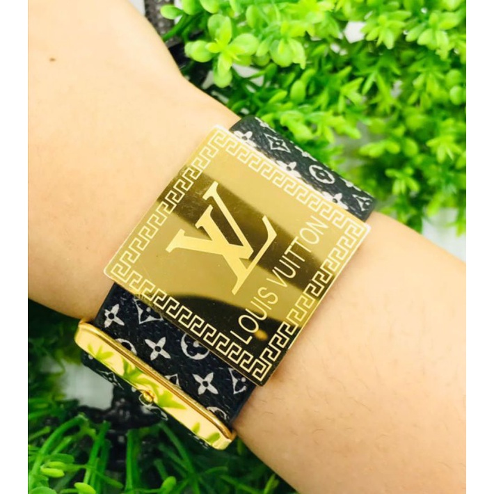 gelang kulit titanium