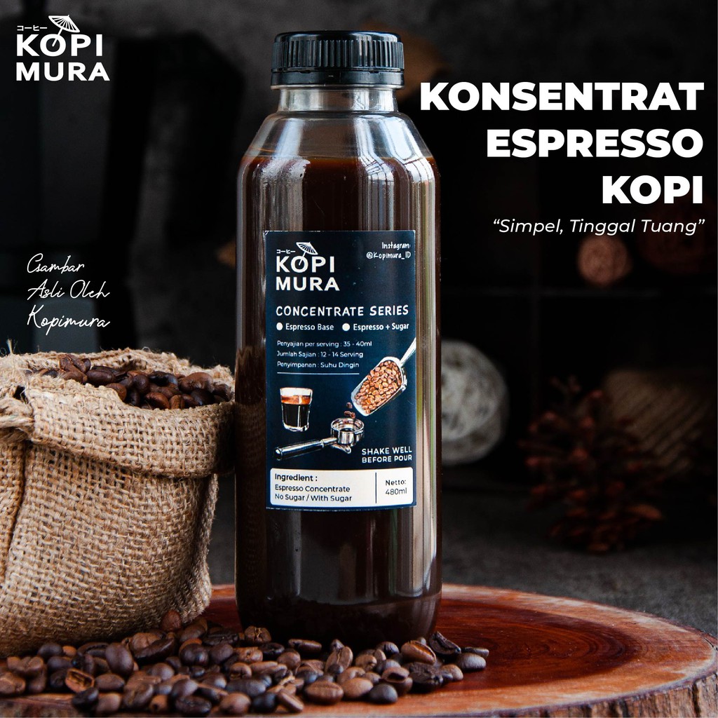 

Espresso Concentrate | Konsentrat Espresso 500ml Kopimura