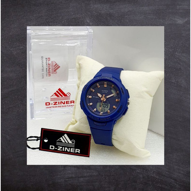 JAM TANGAN WANITA D-ZINER 8260 100% ORIGINAL