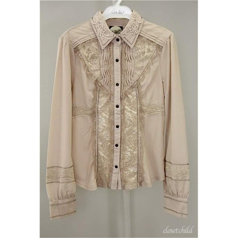 PREMIUM  COLLECTION - VINTAGE ELEGANT BLOUSE/KEMEJA WANITA OZZ ANGELO