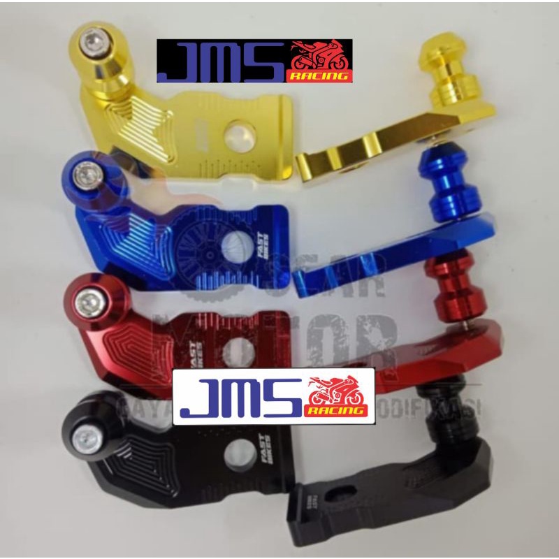 jalu pedok cnc fast biker yamaha r15 xable gold merah biru hitam