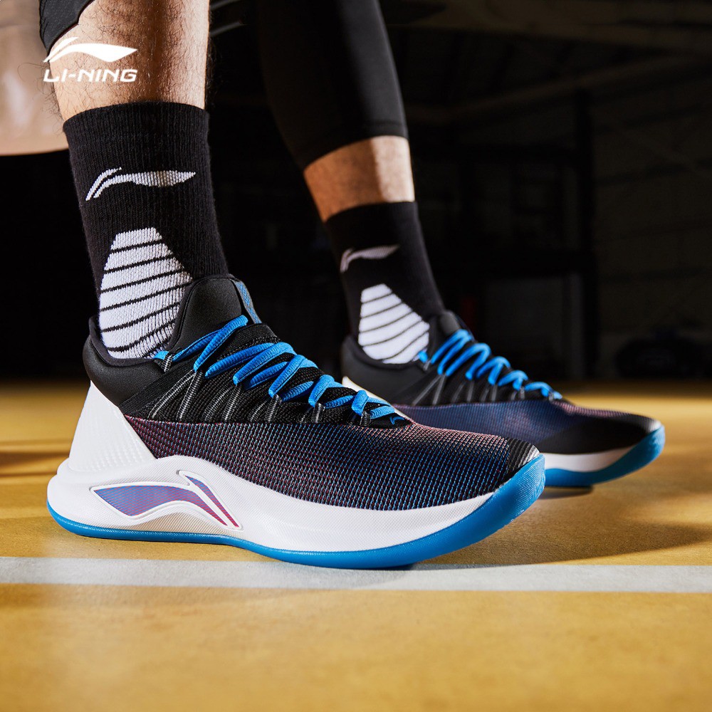 Sepatu basket Li-Ning Men's SPEED V Basketball Shoes Professional Cushion Bounce LiNing CLOUD