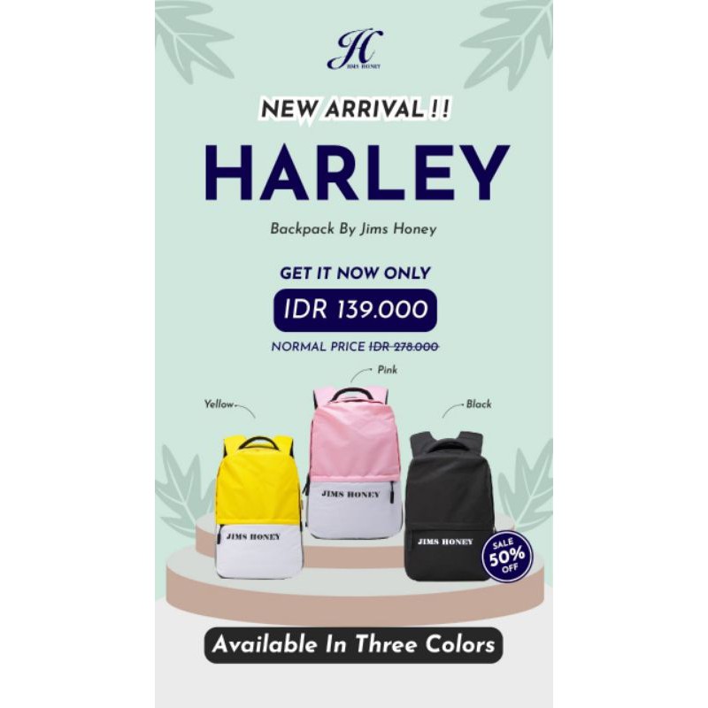 Harley backpack jimshoney FREE GUDIE BAG