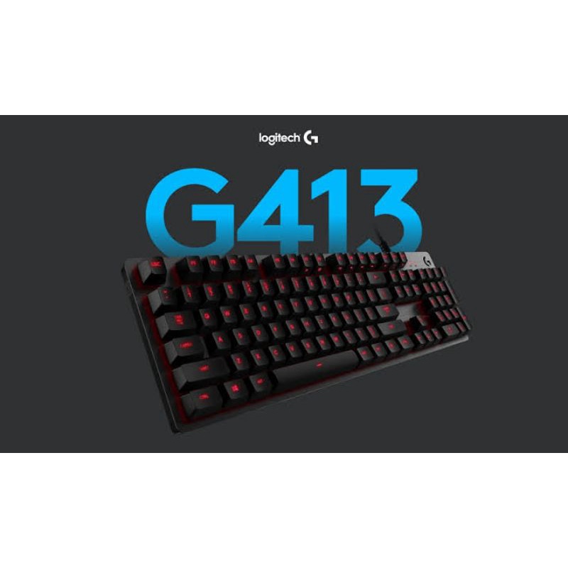 Logitech G413 Gaming Keyboard Mechanical Backlit ORIGINAL