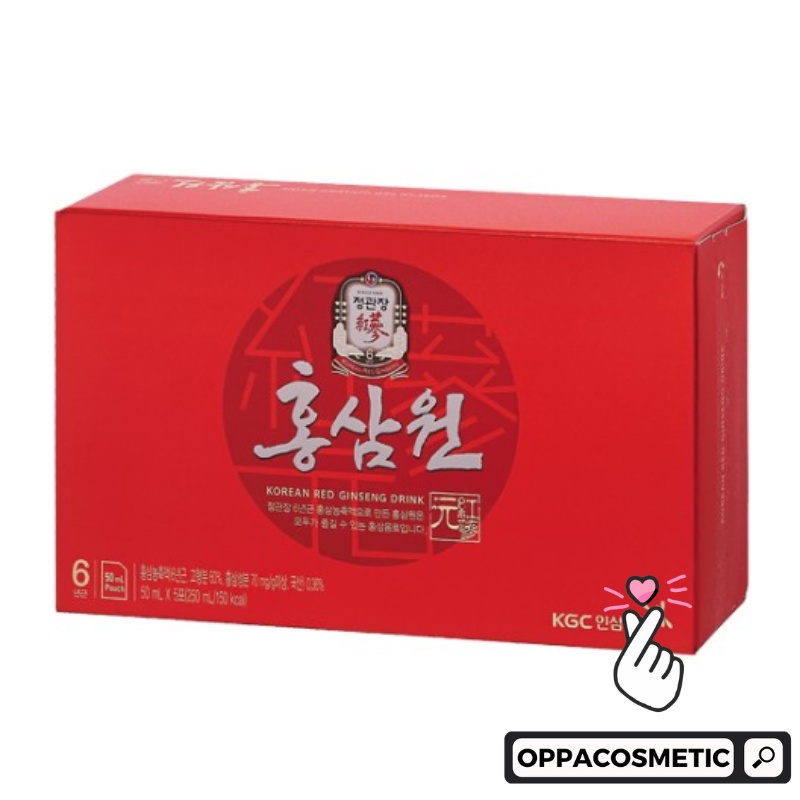 Cheong Kwan Jang 6 years Korean Red Ginseng healthy Tonic Drink 50ml*60pouches