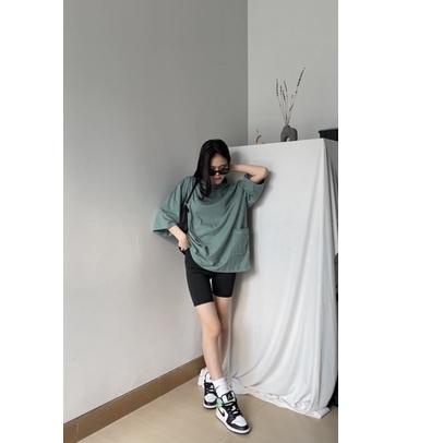 (ATC) Kaos Oversize Pocket Tee Katun 24s Polos Side Pocket