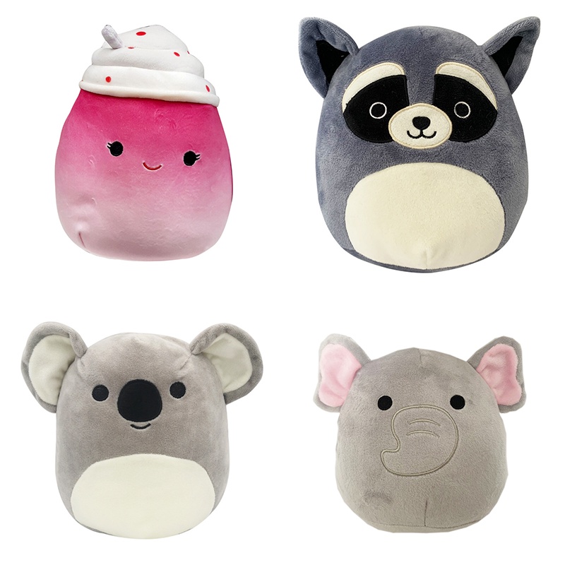 20cm/7.9in Squishmallow Plush Toy Boneka Emma Max Bop Tally Cora Aqua Paco Kayla Avery Blake Patty