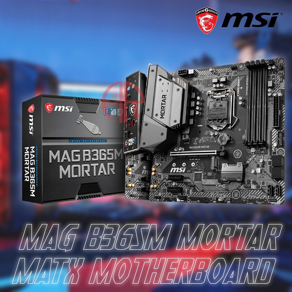 .:: MOBO MSI MAG B365M MORTAR DDR4 SOCKET 1151 ::.