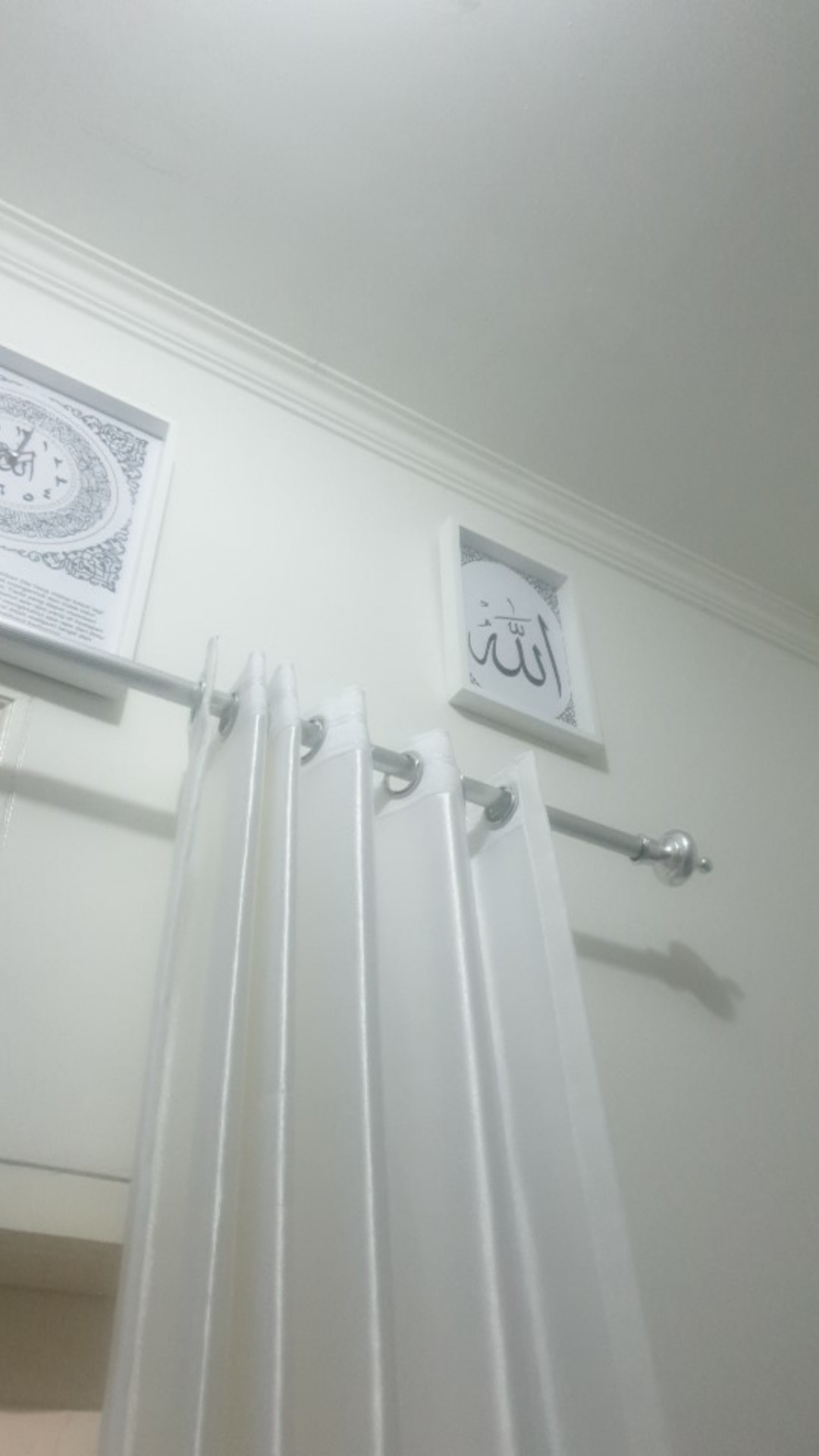 Hiasan Jam Dinding Kaligrafi Set Ayat Kursi Kufi Black Gold