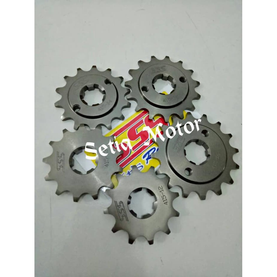 Gir SsS Depan 415 Motor Ninja R Ninja RR Satria Fu Facelift Rx King Sparepart/Aksesoris/Variasi