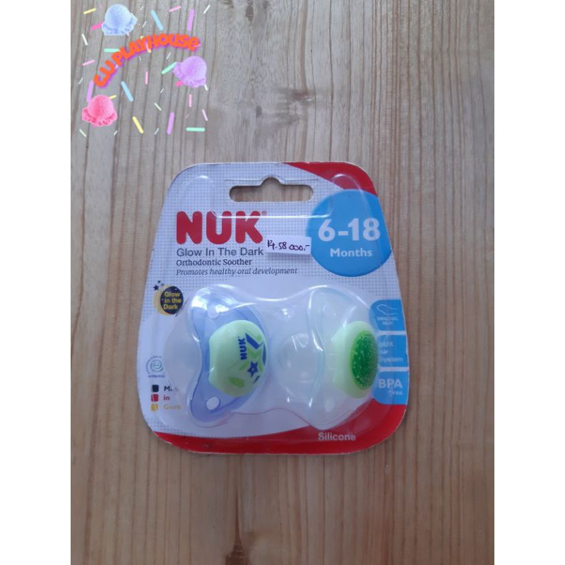 NUK empeng bayi / dot pacifier