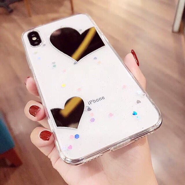 Mirror Love Case iPhone Oppo Vivo Xiaomi Samsung J3 J5 J7 Pro prime F3 F5 V5 V7 V9 J7+ j4 J6 + 2018