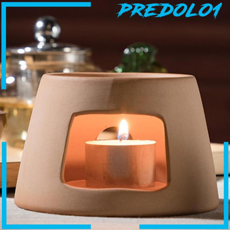 [PREDOLO1] Teapot Warmer with Candle Tea Heater for Milk Home