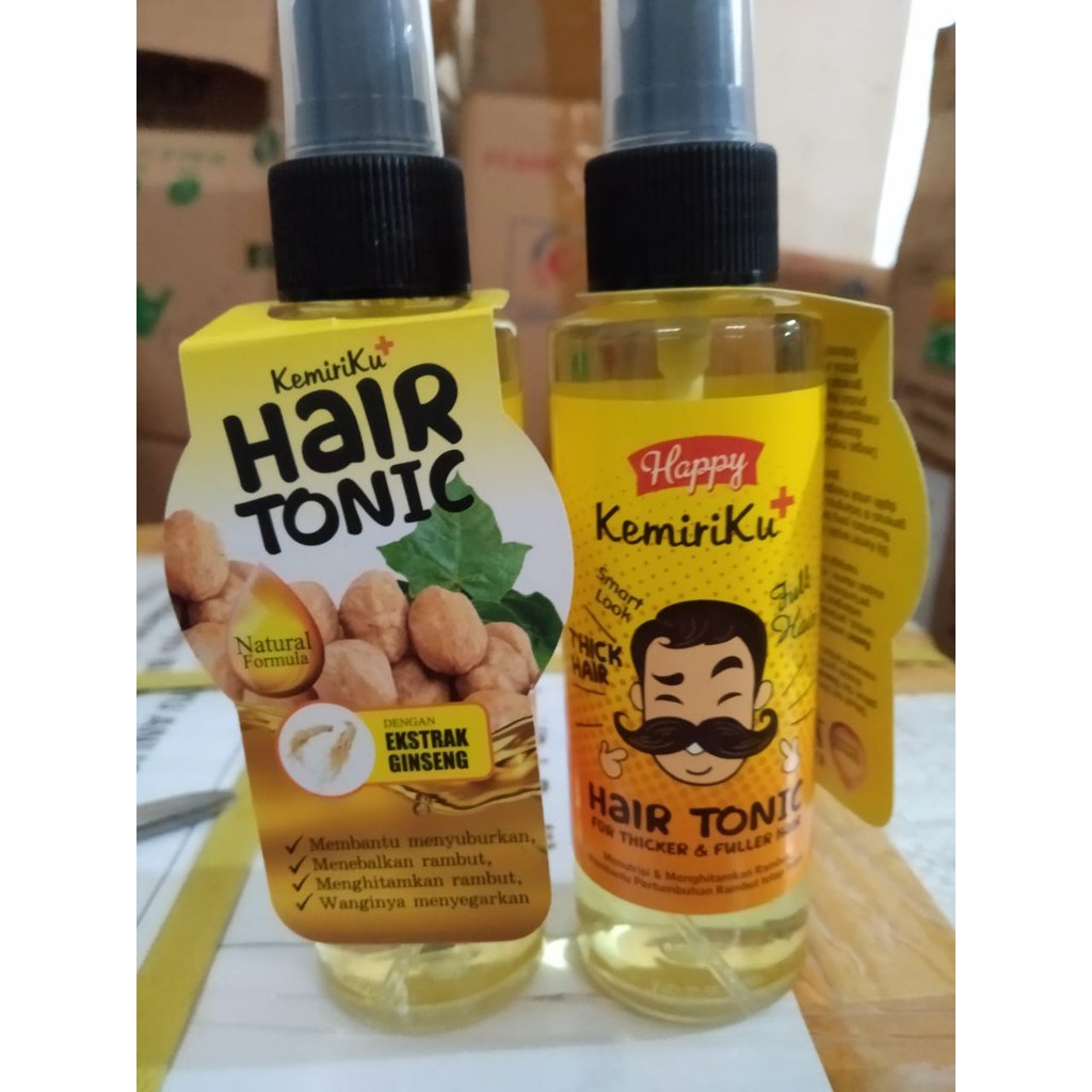 HAPPY KEMIRIKU - Hair Tonic 125ml (BPOM)