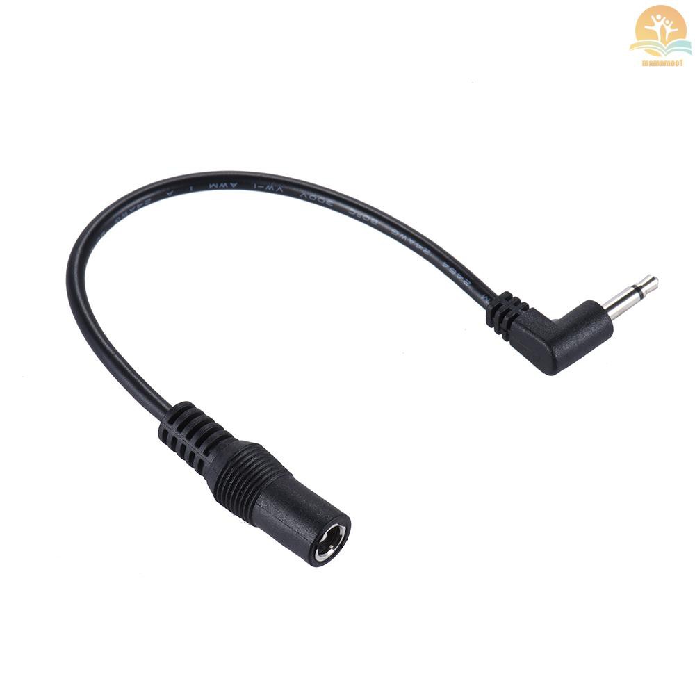 Kabel Konverter Power Supply 5.5mm X 2.1 / 2.5mm Ke 3.5mm (1 / 8) Positif Tip Untuk Efek Gitar