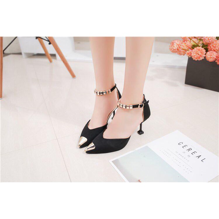 SEPATU HEELS WANITA S006 SEPATU IMPORT WANITA CANTIK JAKARTA MURAH LAKU KEREN HEELS NYAMAN MODERN