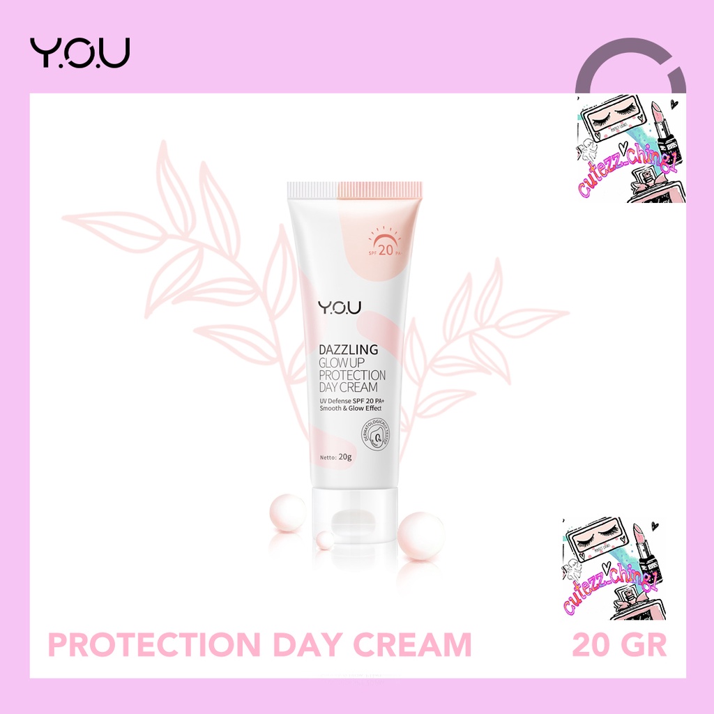 ☃Cutezz_ching1☃YOU Dazzling Glow Up Protection Day Cream 20g