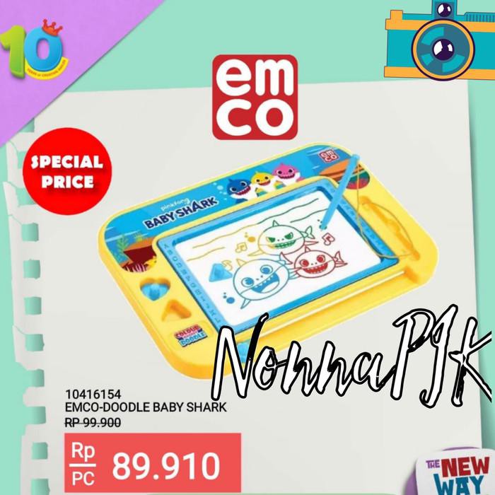 

BABY SHARK PINKFONG DRAWING BOARD - PAPAN TULIS MAGNET WARNA DOODLE