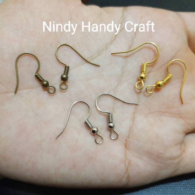 12pcs Kait Anting  Pengait  Anting  Pengait  Headpiece 