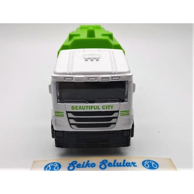 Ready Stock Toy Addict Road Sweeper Truck Miniatur Truk Pembersih Jalan Raya VHE