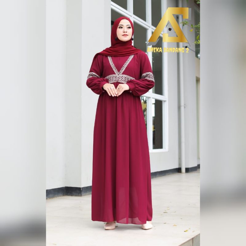 𝐁𝐢𝐬𝐚 𝐂𝐎𝐃 | Gamis kayesha maxy