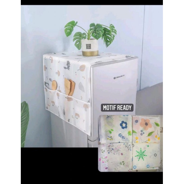 Cover kulkas anti air / alas kulkas / waterprof