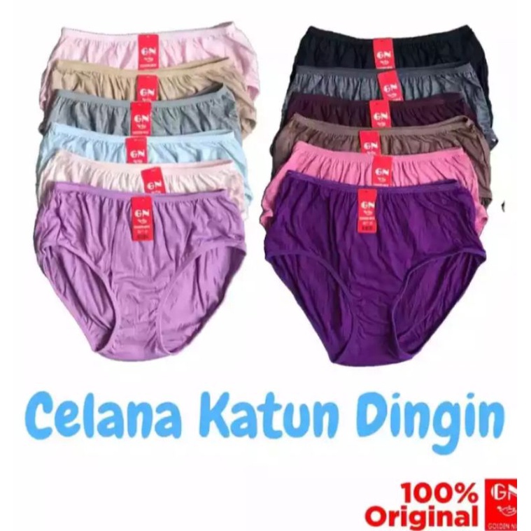 6 PCS CELANA DALAM WANITA/CELANA DALAM WANITA DEWASA BAHAN PREMIUM