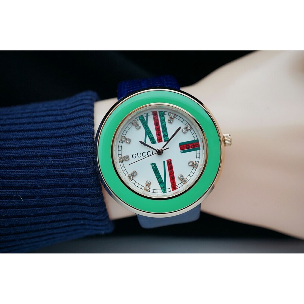 Jam Tangan Wanita Gucci Tali Kulit