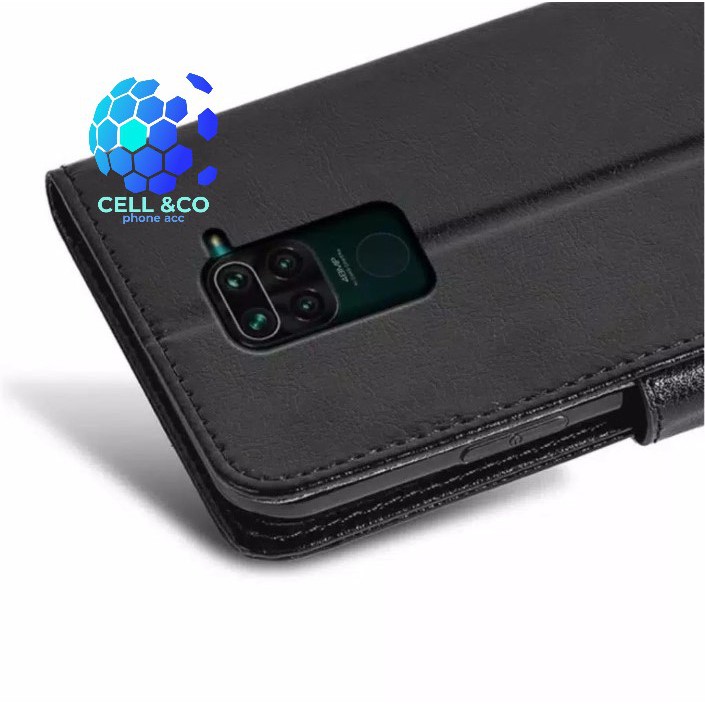 Flip cover XIAOMI REDMI NOTE 9 Flip case buka tutup kesing hp casing hp flip case leather wallet