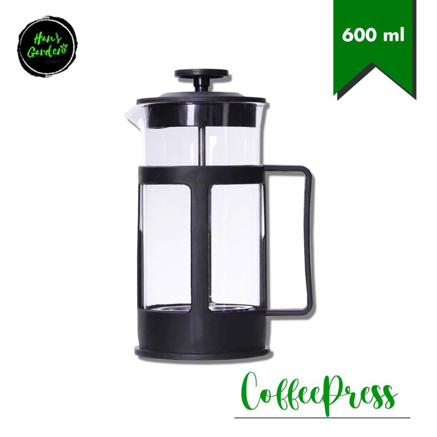 French press / coffee press stalinless plunger 600 ml