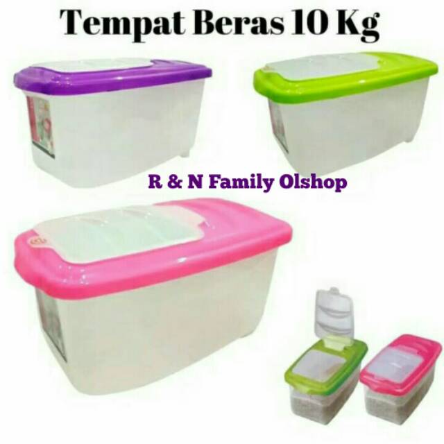Tempat Beras / Box wadah Beras / Rice Box