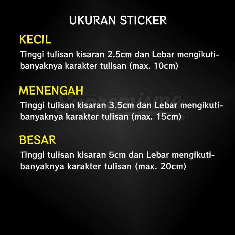 Stiker Hologram Custom Nama Tulisan Arab Arabic Premium Holographic (Langsung Jadi)