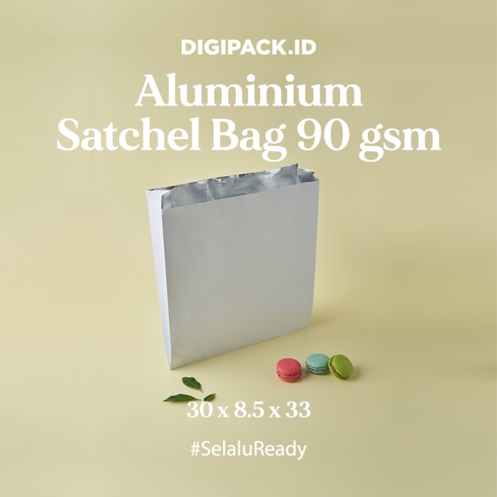 

✨ BISA COD ✨ [Digipack] Aluminium Satchel Bag 30 x 8.5 x 33 | Kantong Frozen Food