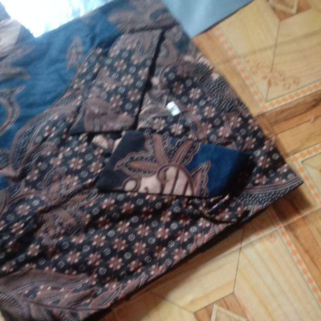 Batik Kemeja Pria Lengan Panjang Batik Laris Art Motif Garuda Size M L Xl Xxl Reguler