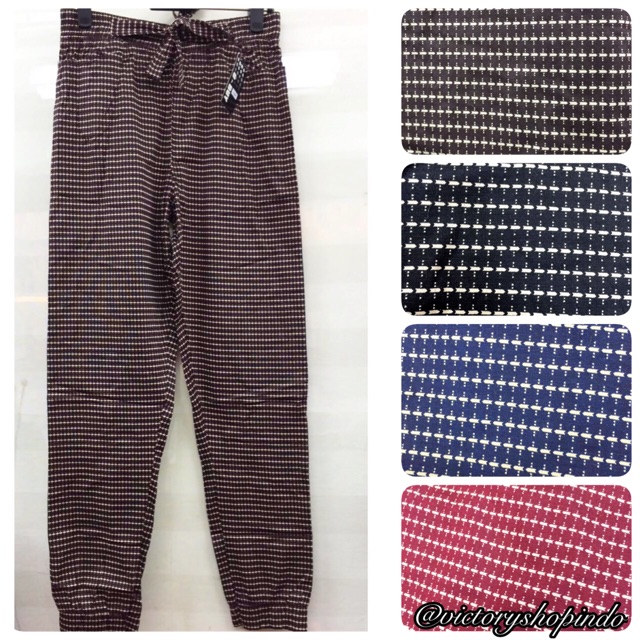 Celana Panjang Joger Street Motif Tile