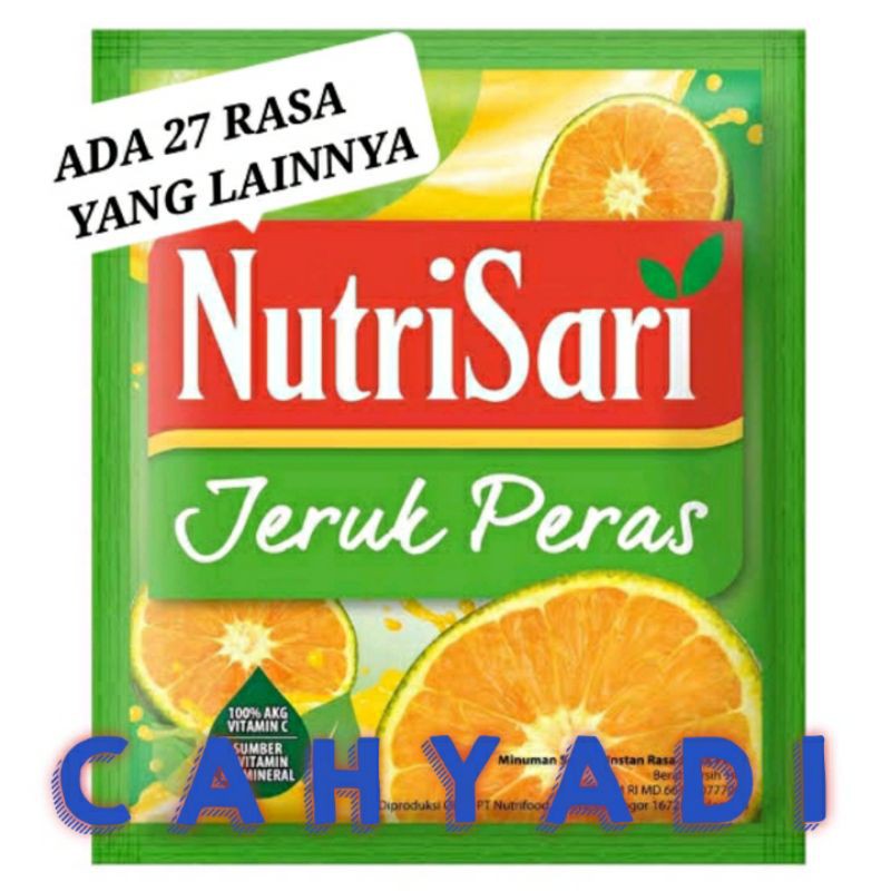 

Nutrisari Jeruk Peras per renceng