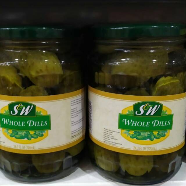 

S&W whole dill 720ml