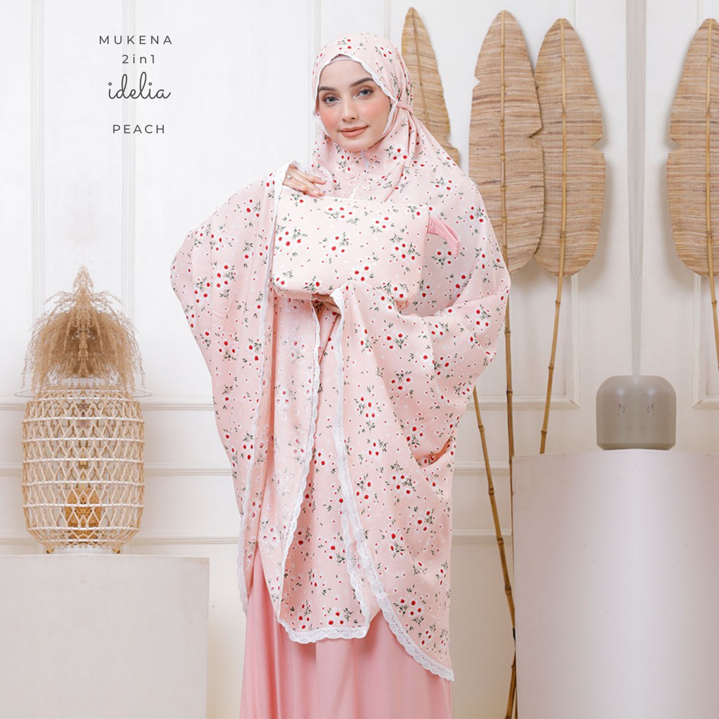 Mukena Dewasa Rayon 2in1 Idelia